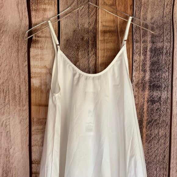 Kenny Flowers Dress Jetset Mini Swing Small Ruffle Hem White Summer Beach NWT - Picture 5 of 10